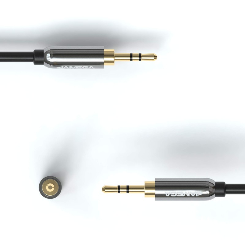 JAMEGA - RCA to Jack Adapter | Aux to RCA