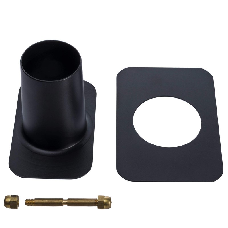 Monarch Rain Chains Gutter Adapter – Standard Adapter with Brass