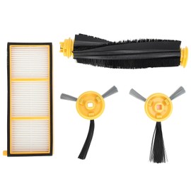 Main Brush Side Brush Filter Replacement Set Fit for Shark RV750 RV700 Sweeper Parts