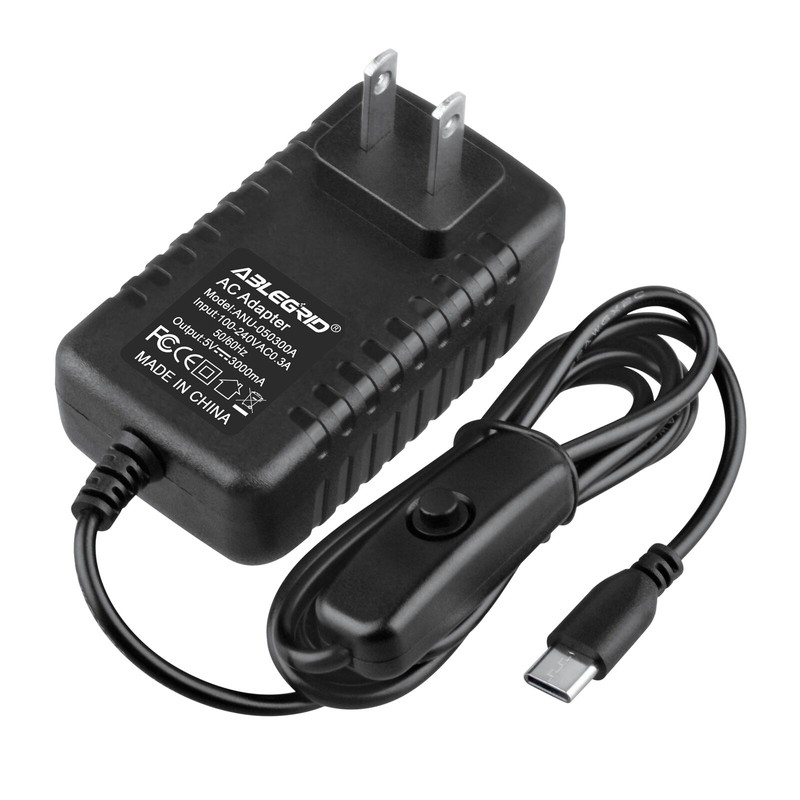 ABLEGRID 5V 3A USB-C AC Adapter For Kindle PaperWhite 5