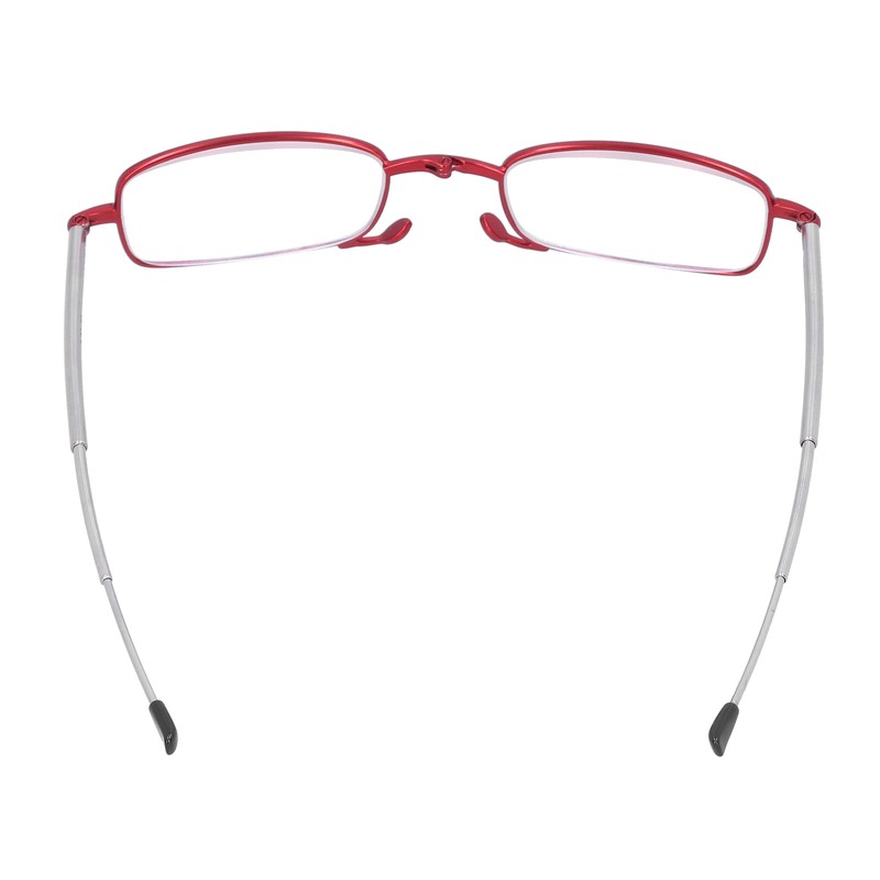Elderly Foldable Reading Glasses Stainless Steel Blue Light Blocking Presbyopic