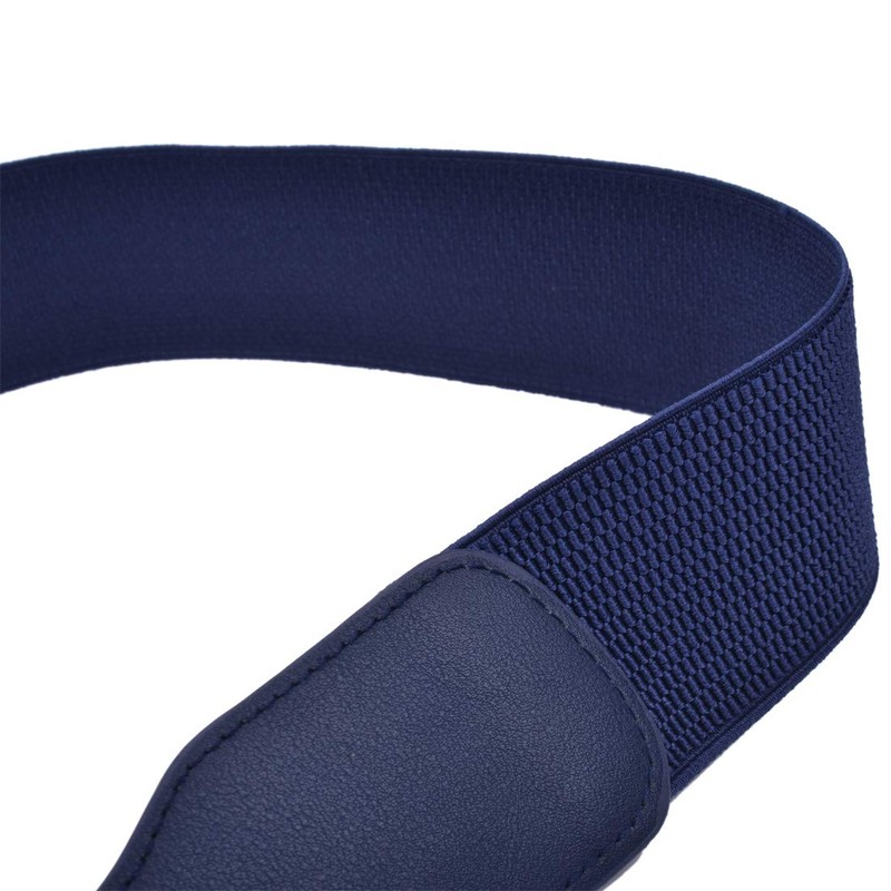 Beltox Women’s Elastic Stretch Wide Waist Belts w Double Rings