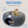 E & E's Meow Mansion Large Cat Cave Donut Bed