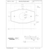 Westbrass A503-01 One-Hole Remodel Cover Plate for Mixet Bathtub and