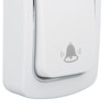 Self Powered Doorbell Set 2 Transmitter Long Range 38 Ringtones