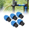 5PCS Plumbing Fittings Water Pipe Quick Connector Coupling Kit Female