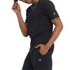 Champion mens Classic Jersey Tee Shirt, Black, Medium US
