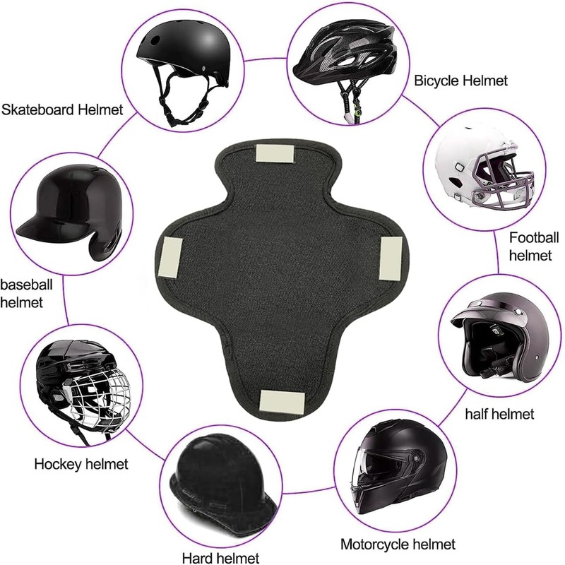 GisWell Motorcycle Helmet Inner Lining, Helmet Padding Motorcycle Helmet Universal,