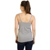 Bamboobies Women's Tank Top, Maternity Clothing for Breastfeeding, Slate, X-Large