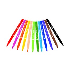 Pentel Arts SCS2E-18 Medium Tip Marker Pens (Pack of 18)