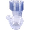 BOBOZHONG Urine Cups Pack of 100 Urine Sample Cups Transparent