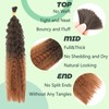XIIMENALU Kinky Straight Wavy Braiding Hair for Boho Braids Wet