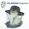 TOP-EX Mens Detachable Net Sun Hat Wide Brim, Outdoor Mosquito