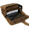 Greenburry Vintage Military Belt Bag Leather 16 cm, brown