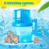 Home Mini Hand Crank Manual Ice Crusher Shaver Kids Shredding