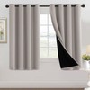 H.VERSAILTEX 100% Blackout Curtains Thermal Insulated Grommet Curtains for Living