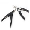 Healvian 2pcs False Nail Clipper Premium Nail Tip Trimmer Ergonomic