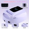 BOMOQING 96W Rechargeable UV LED Nail Lamp, Cordless UV Light
