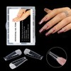 BNG Pack of 120 Nail Shapes Set Dual Shapes Tips