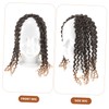 TOVINANNA 14 Twists Crochet Hair Extensions Water Wave Wig Low