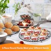 P&P CHEF Round Cooling Rack Set, Round Wire Racks for