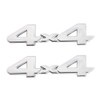 4x4 Emblems Sticker 3D Chrome Car Tuning Sticker Liberty Name
