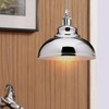 Chrome Ceiling Light Shade Metal Kitchen Lamp Shade Pendant Lighting