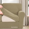 SUBRTEX 3 Pieces Stretch Sofa Slipcover Sets Couch Cover Sets