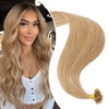 Elailite Real Hair Bonding Extensions, 1 g/strand, 50 cm, #27