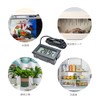 Samcos LCD Digital Thermometer, Temperature Monitor, Waterproof Temperature Probe, For