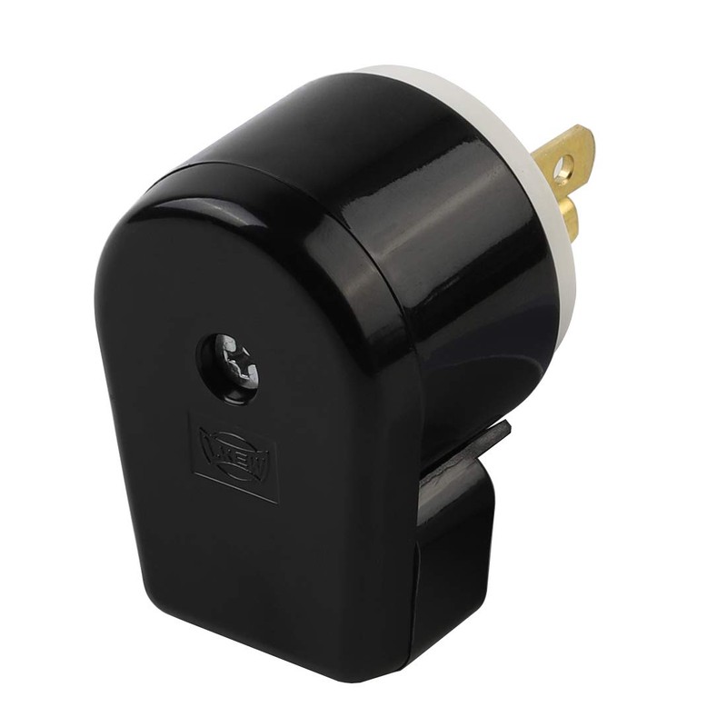 USA 3-Prong Male AC Plug, Right Angle UL Nema 5-20P