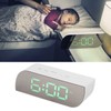 LED Digital Clock 12/24 Hour Conversion Adjustable Brightness Bedside Alarm