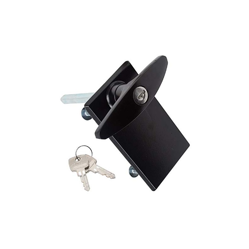 Garador Garage Door Handles & Locks (Black T Handle)