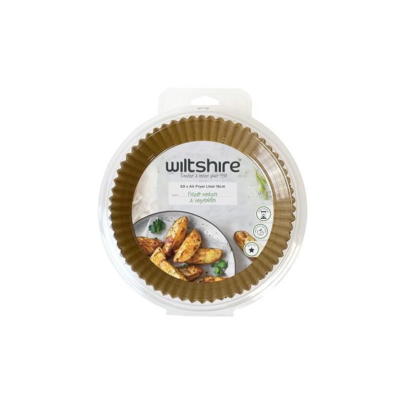 Wiltshire Air Fryer Paper, Round, 16 cm Size