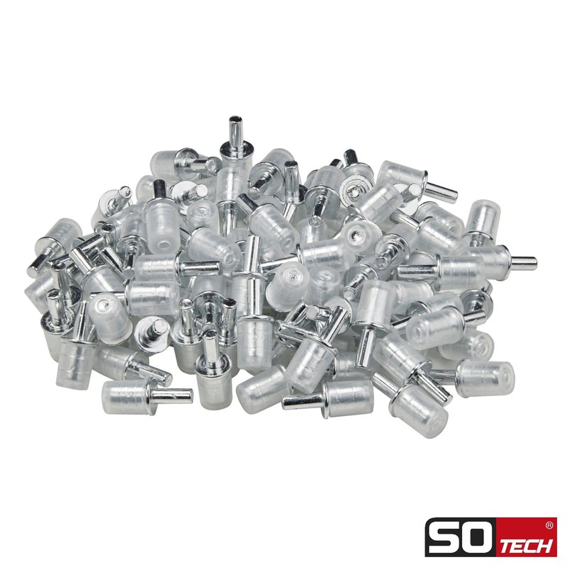 SOTECH Pack of 100 Floor Support for Drill Hole 3
