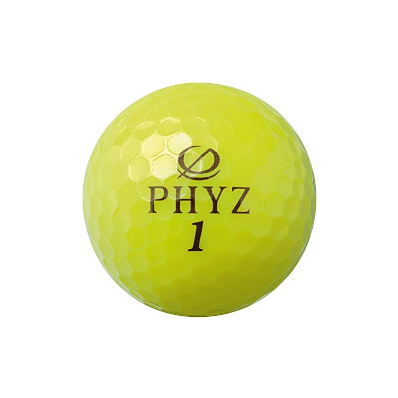 Bridgestone Golf Balls 19PHYZ Yellow, 12 Balls