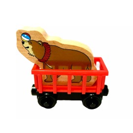 Learning Curve Thomas & Friends Learning Curve Circus Bear Animal Train with Cargo Car, New