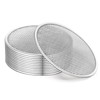 12 Pack Sprouting Lids, 316 Stainless Steel Screen Lid for