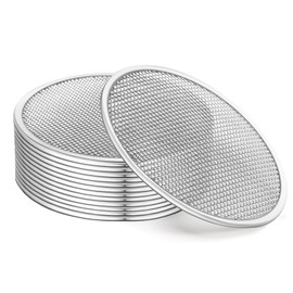 12 Pack Sprouting Lids, 316 Stainless Steel Screen Lid for 86mm Wide Mouth Mason Jar, Alfalfa, Broccoli Mesh Lids (wide mouth 12 PCS)