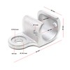 Wiltec Axle Coupling Silver 70 x 40 x 45 mm