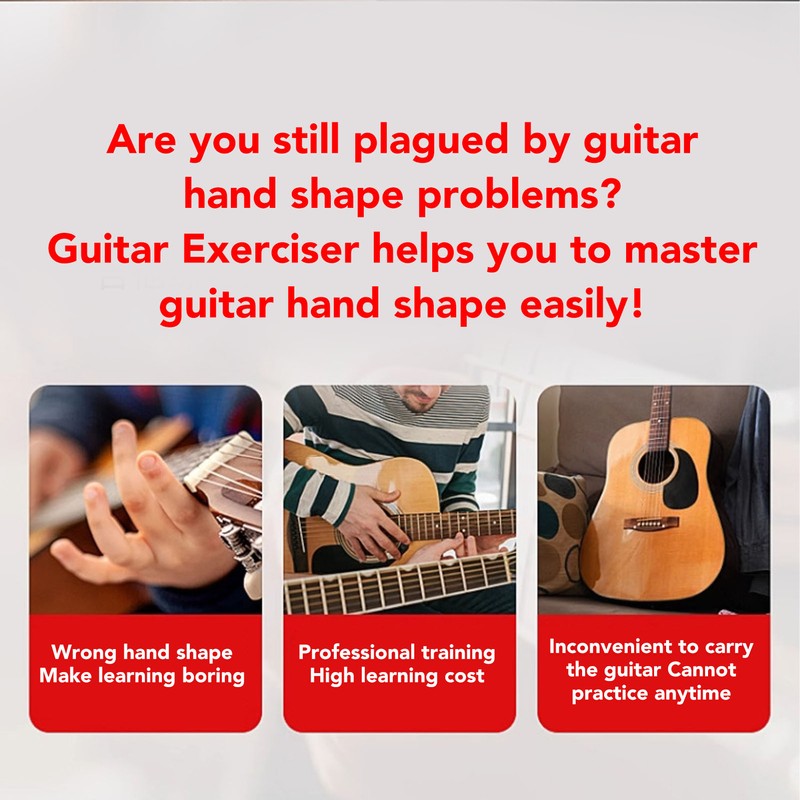 Guitar Chord Trainer Guitar Chord Learning Aid Left Hand Practice