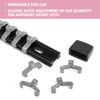 Reniteco Socket Organizer Drive ABS Tools - Grey Socket Holder,