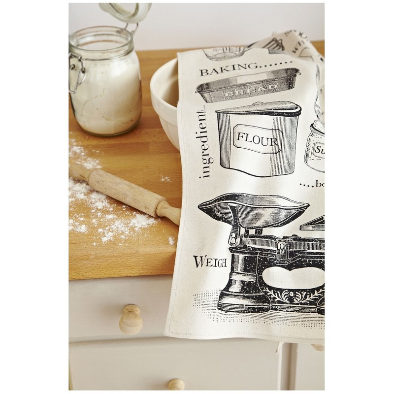 Ulster Weavers Baking Unbleached Cotton Tea Towel