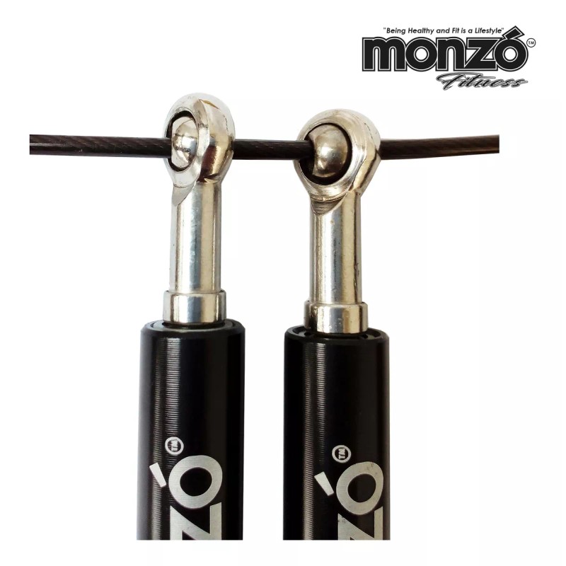Monzó Cuerda Saltar Aluminio Box, Crossfit, Ultra Rapida , Plata