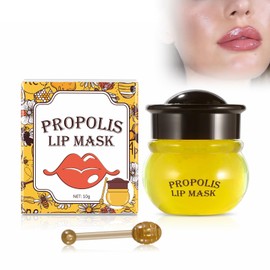 Rostblant Lippenbalsam, Honeybalm Lip Balm,Lippenpflege-Geschenkset für trockene, rissige und schälende Lippen Maske Repariert Lip Falten Schälende Lippenmaske Lippenbalsam