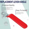 Iron Steel Ball Valve Handle for DN32 Ball Valve,Valve Switch