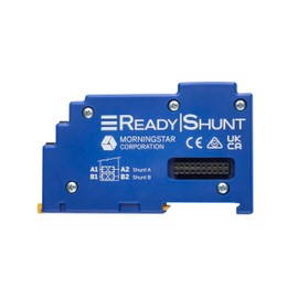 Morningstar ReadyShunt ReadyBlock Add-On for use w/ GenStar MPPT Solar Charge Controllers (RB-SHUNT-KIT-500) - Adds Battery Metering and Monitoring Functionality - 5 Year Warranty, Designed in the USA