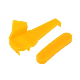 Motoforti Tire Changer Plastic Insert Tire Removal Head Tire Machine Guard Wheel Side Protector Mount Removal Duck Head Tire Repair 59x19x29mm 1 Kit