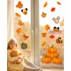 JMHACHY Fall Window Clings - 9 Sheets 149 Pcs Fall