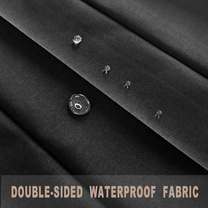 Vatge Doorway Curtains Privacy - Black Curtains for Closets Without